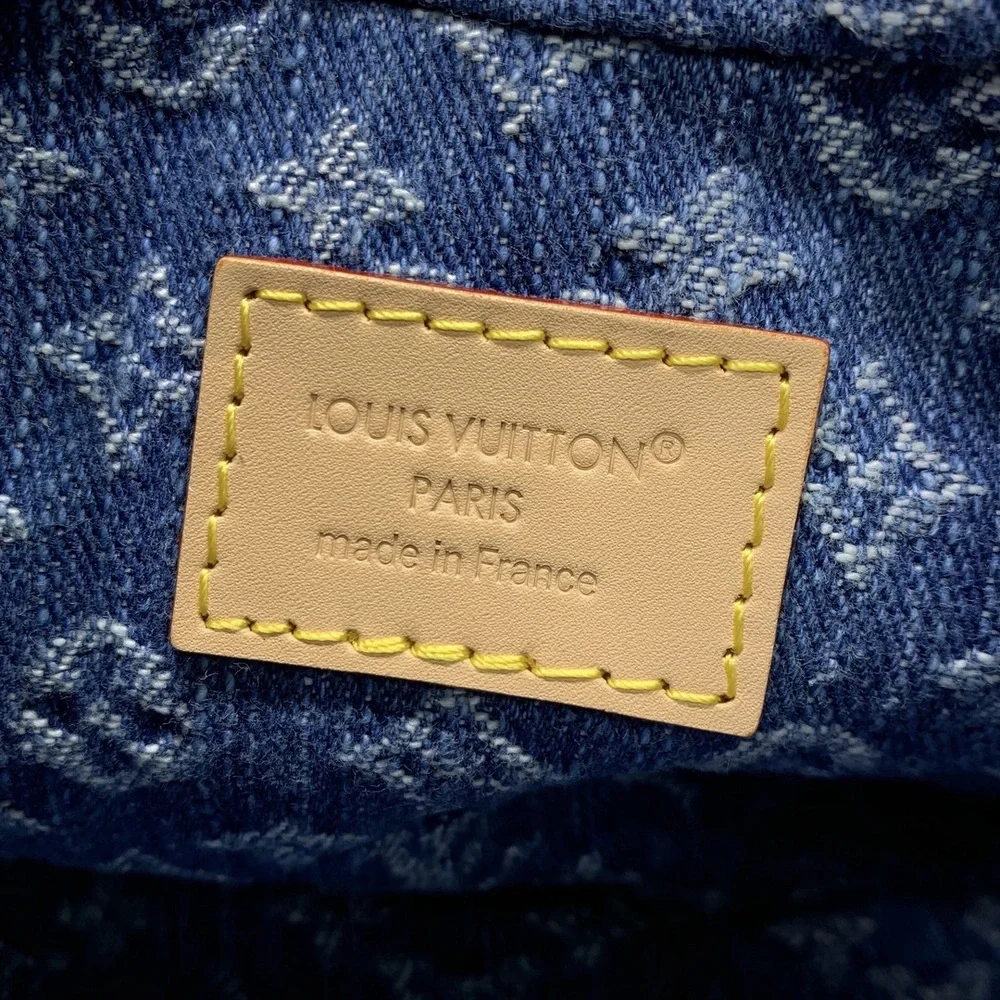 Louis Vuitton Pochette Valley Monogram Denim